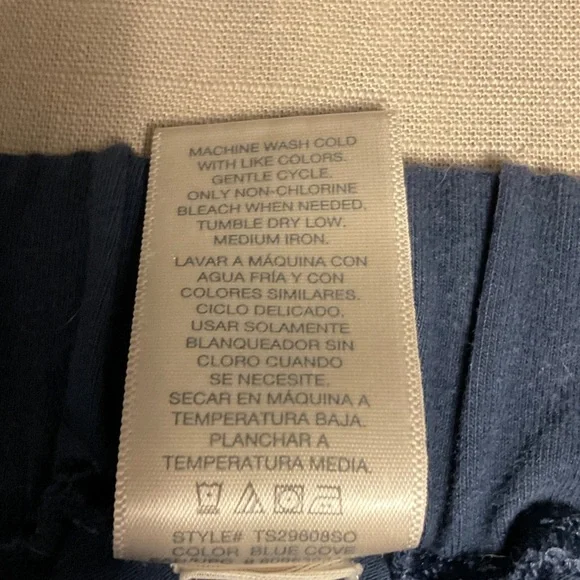 Terra & Sky Navy Straight Leg Pants - Picture 4 of 4